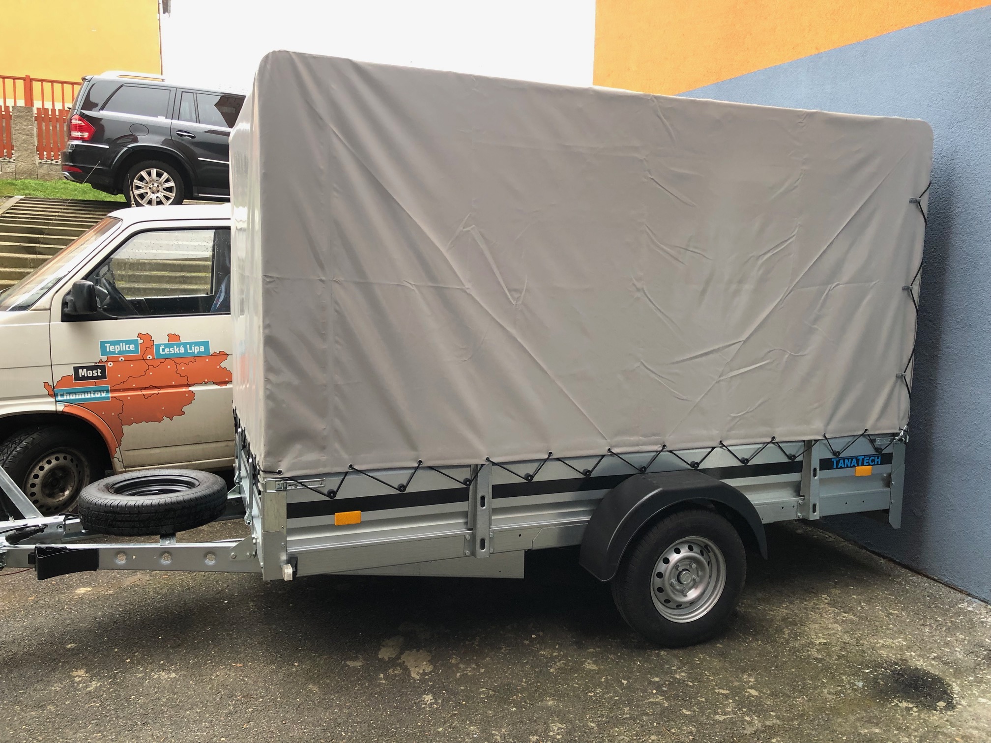 MARTZ PREMIUM+ 300C přívěsný vozík s plachtou a nosností 1300kg